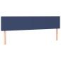 Preview: Boxspringbett mit Matratze Blau 120x190 cm Stoff