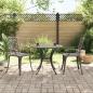 Preview: 3-tlg. Bistro-Set Bronzen Aluminiumguss