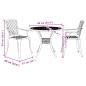 Preview: 3-tlg. Bistro-Set Bronzen Aluminiumguss