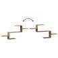 Preview: Wandregal Artisan-Eiche 104x15x49 cm Holzwerkstoff