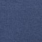 Preview: Boxspringbett mit Matratze Blau 120x190 cm Stoff