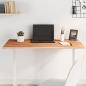 Preview: ARDEBO.de - Tischplatte 100x50x1,5 cm Rechteckig Massivholz Buche