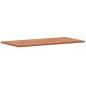 Preview: Tischplatte 100x50x1,5 cm Rechteckig Massivholz Buche