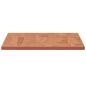 Preview: Tischplatte 100x50x1,5 cm Rechteckig Massivholz Buche