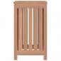 Preview: Wäschebehälter 35x25x60 cm Massivholz Teak