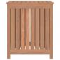 Preview: Wäschebehälter 50x35x60 cm Massivholz Teak