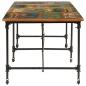 Preview: Esstisch 220x90x77 cm Altholz Massiv