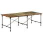 Preview: Esstisch 220x90x77 cm Altholz Massiv