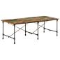 Preview: Esstisch 220x90x77 cm Altholz Massiv