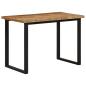 Preview: ARDEBO.de - Esstisch 110x55x75 cm Massivholz Mango
