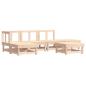 Preview: 6-tlg. Garten-Lounge-Set Massivholz Kiefer
