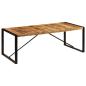 Preview: Esstisch 220x100x75 cm Massivholz Mango