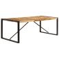 Preview: Esstisch 220x100x75 cm Massivholz Mango