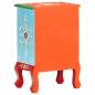 Preview: Nachttisch Handbemalt 40x30x60 cm Mango Massivholz