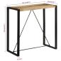 Preview: Bartisch 110x55x110 cm Altholz Massiv