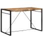 Preview: Bartisch 175x90x110 cm Massives Raues Mangoholz