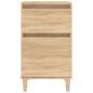 Preview: Nachttische 2 Stk. Sonoma-Eiche 40x35x70 cm