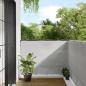 Preview: ARDEBO.de - Balkon-Sichtschutz Hellgrau 120x800 cm 100 % Polyester-Oxford