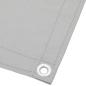 Preview: Balkon-Sichtschutz Hellgrau 120x800 cm 100 % Polyester-Oxford