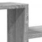 Preview: Wandregal Grau Sonoma 104x15x49 cm Holzwerkstoff