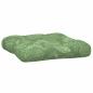 Preview: Palettenkissen Blattmuster 60x61,5x10 cm Oxford-Gewebe
