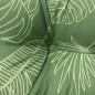 Preview: Palettenkissen Blattmuster 60x61,5x10 cm Oxford-Gewebe