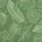 Preview: Palettenkissen Blattmuster 60x61,5x10 cm Oxford-Gewebe