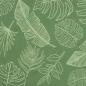 Preview: Palettenkissen Blattmuster 60x61,5x10 cm Oxford-Gewebe