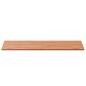 Preview: Tischplatte 100x60x1,5 cm Rechteckig Massivholz Buche