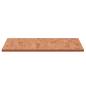 Preview: Tischplatte 100x60x1,5 cm Rechteckig Massivholz Buche