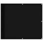 Preview: Balkon-Sichtschutz Schwarz 90x800 cm 100 % Polyester-Oxford