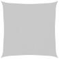 Preview: Sonnensegel Hellgrau 5x5 m 100% Polyester Oxford