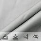 Preview: Sonnensegel Hellgrau 5x5 m 100% Polyester Oxford