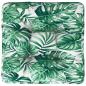 Preview: Palettenkissen Blattmuster 60x61,5x10 cm Stoff