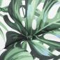 Preview: Palettenkissen Blattmuster 60x61,5x10 cm Stoff