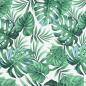 Preview: Palettenkissen Blattmuster 60x61,5x10 cm Stoff