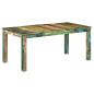 Preview: Esstisch 180x90x76 cm Massivholz Altholz
