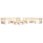 Preview: 6-tlg. Paletten-Lounge-Set mit Kissen in Grau Holz