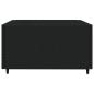 Preview: 4-tlg. Garten-Lounge-Set mit Kissen Schwarz Poly Rattan