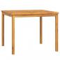 Preview: Garten-Esstisch 90x90x74 cm Massivholz Akazie