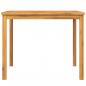 Preview: Garten-Esstisch 90x90x74 cm Massivholz Akazie