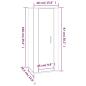 Preview: 3-tlg. TV-Schrank-Set Grau Sonoma Holzwerkstoff