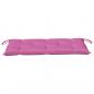 Preview: Gartenbank-Auflage Rosa 100x50x7 cm Oxford-Gewebe