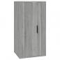 Preview: 6-tlg. TV-Schrank-Set Grau Sonoma Holzwerkstoff