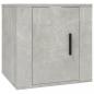 Preview: 6-tlg. TV-Schrank-Set Betongrau Holzwerkstoff