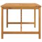 Preview: Garten-Esstisch 150x90x74 cm Massivholz Akazie