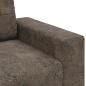 Preview: 3-Sitzer-Sofa Dunkelgrau 180 cm Kunstleder
