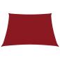 Preview: Sonnensegel Oxford-Gewebe Quadratisch 3x3 m Rot