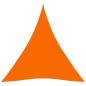 Preview: ARDEBO.de - Sonnensegel Oxford-Gewebe Dreieckig 4,5x4,5x4,5 m Orange