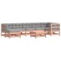 Preview: 8-tlg. Garten-Lounge-Set mit Kissen Massivholz Douglasie